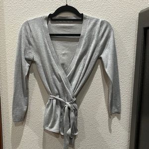 Zara knit blasting wrap cardigan sweater Medium